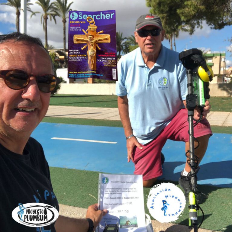 The ADAPT Metal Detecting Club, un aliado en la Recuperación y limpieza del Mar Menor