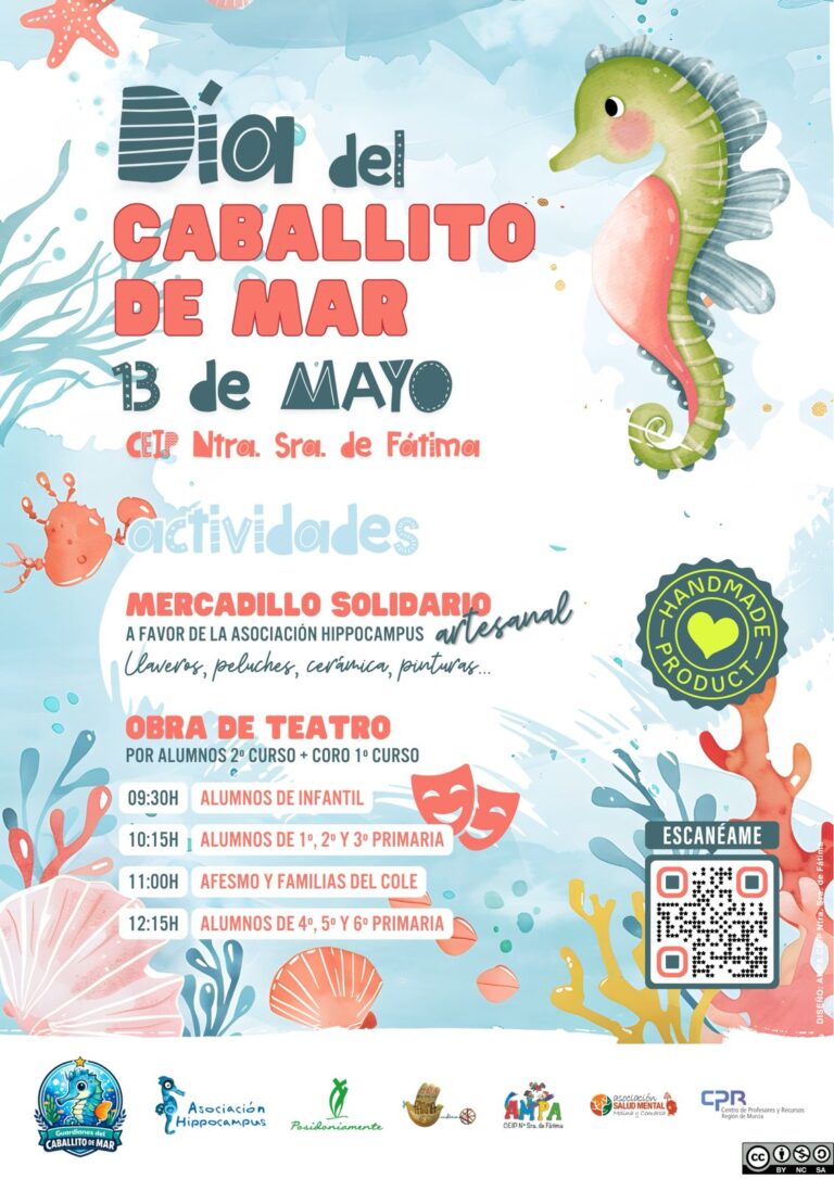 Día del Caballito de Mar en Molina de Segura: jornada educativa y solidaria