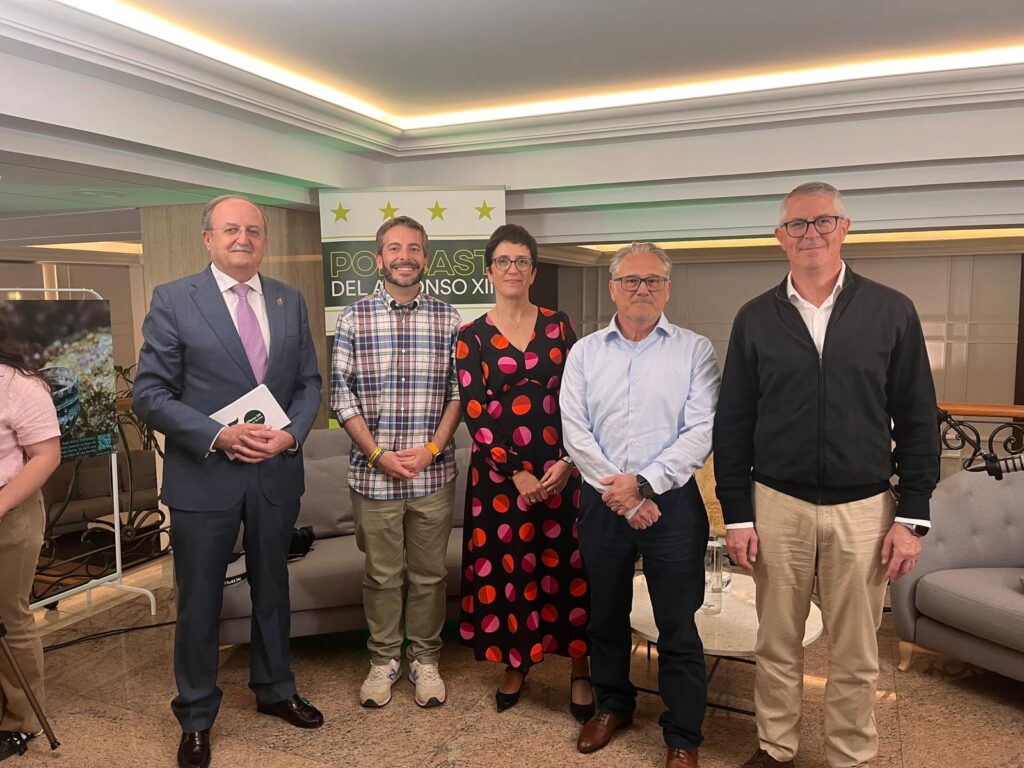 Grabación del podcast de la Asociación Hippocampus en el Hotel Alfonso XIII de Cartagena